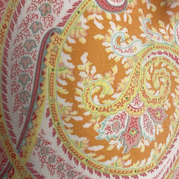 VTG Bamboo Traders‎ Paisley Spring GardenParty Boho Floral Stretch  Skirt10P - Picture 6 of 13